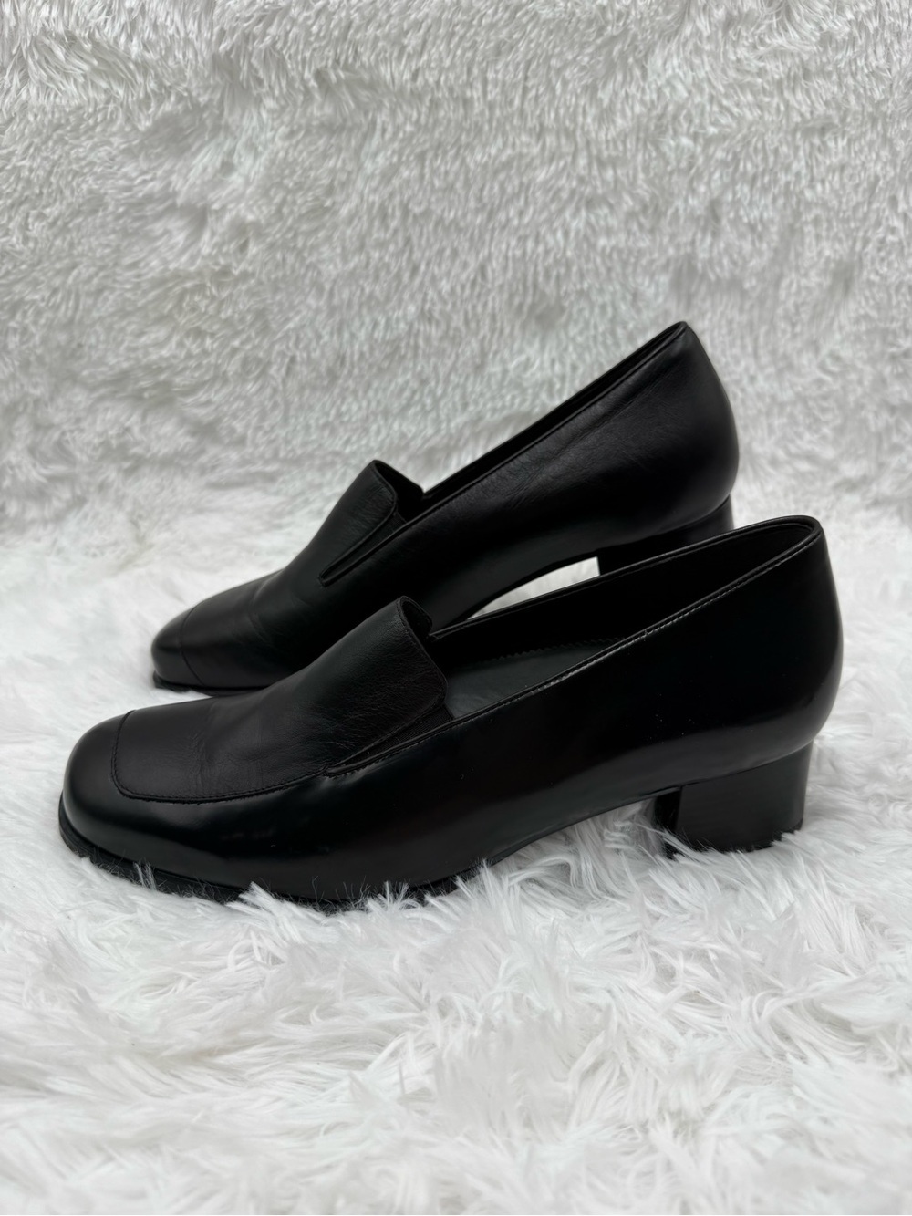 Durea Loafers Size 9.5-10 (Durea size 7) Black Removable Arches Dutch Design